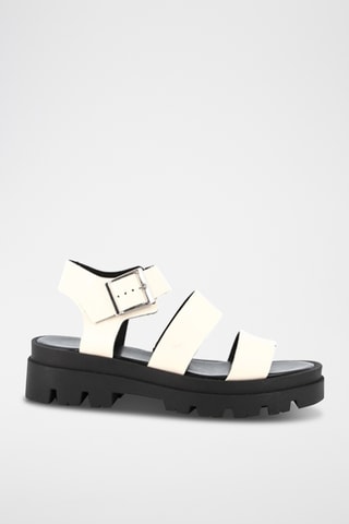 Sandales plateformes Ursilla - Blanc