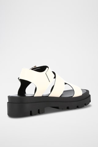 Sandales plateformes Ursilla - Blanc