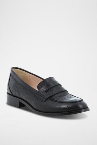 Mocassins en cuir Linetta - Noir