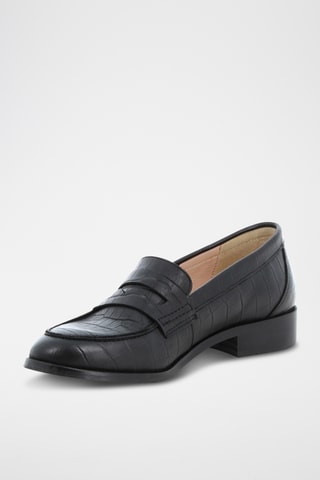 Mocassins en cuir Linetta - Noir