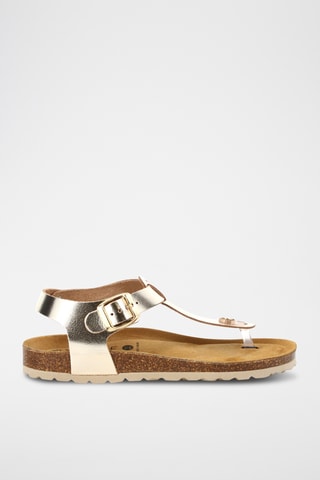 Sandales en cuir Ramatuelle - Doré