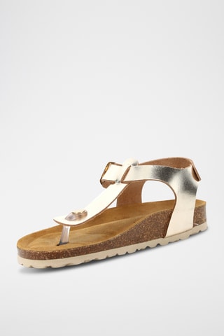 Sandales en cuir Ramatuelle - Doré