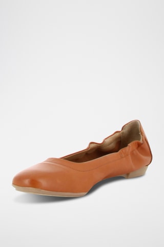 Ballerines en cuir Nina - Camel