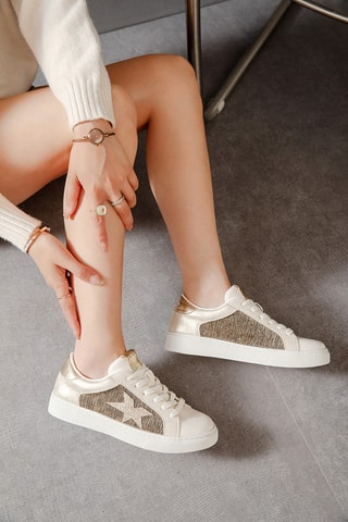 Baskets Emmy - Taupe