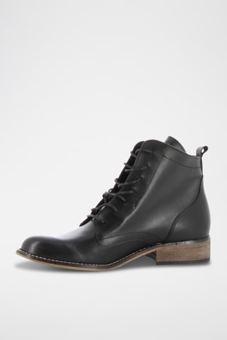 Botins em raspa de couro Godillot - Preto