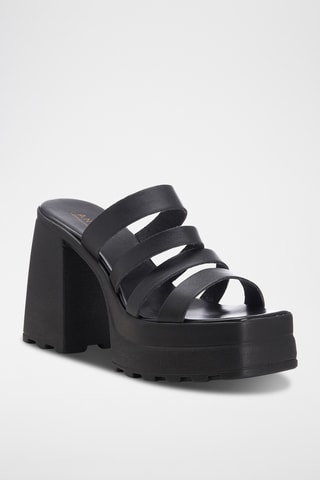 Mules à talons Ulilou - Noir