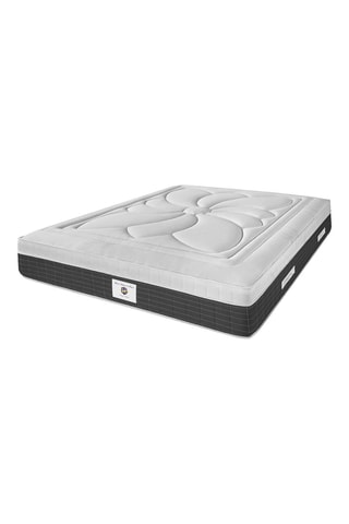 Ensemble matelas ressorts ensachés et mousse à mémoire de forme et sommier Fontainebleau