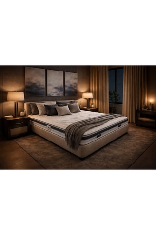 Ensemble matelas et sommier Le Cheverny - Epaisseur 22 cm