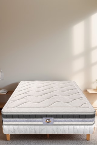 Ensemble matelas et sommier Le Cheverny - Epaisseur 22 cm