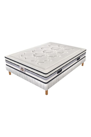 Ensemble matelas et sommier Chambourcy - Epaisseur 25 cm