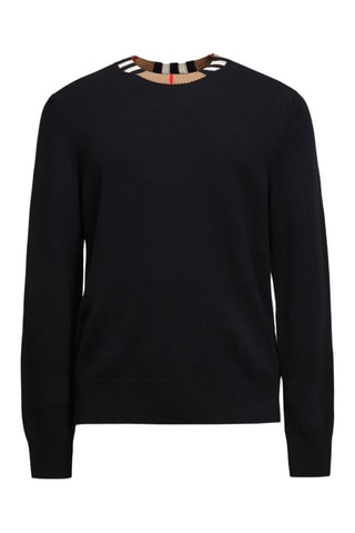 Pull en laine et cachemire Noland Black - Noir
