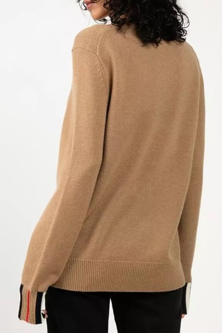 Pull en laine et en cachemire Eyre - Archive beige
