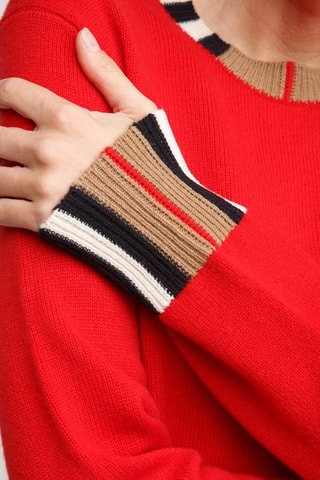 Pull en laine et en cachemire Eyre - Rouge vif