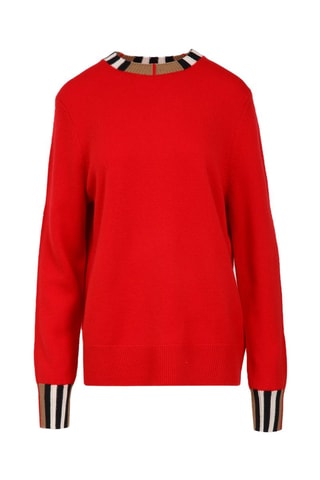 Pull en laine et en cachemire Eyre - Rouge vif