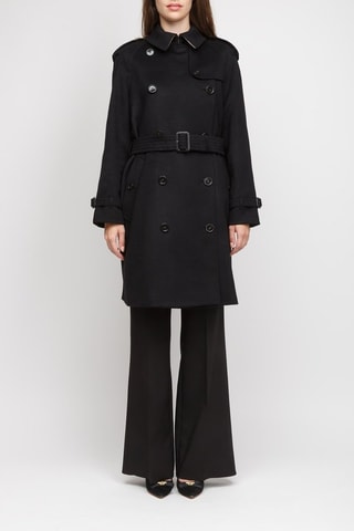 Manteau en laine Lakehurst - Noir