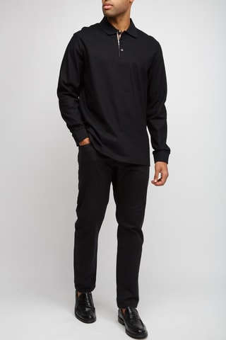 Polo en coton Hartford - Noir