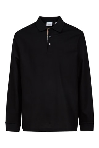 Polo en coton Hartford - Noir