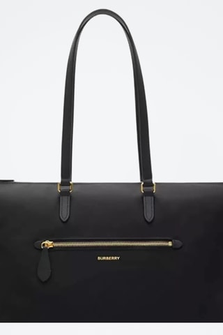 Sac porté épaule Ll Lg  Zip Tote Nyn - Noir