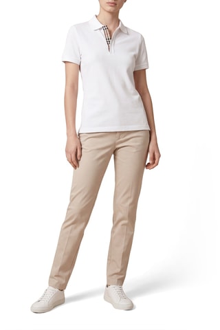 Polo Andie Zp - Blanc