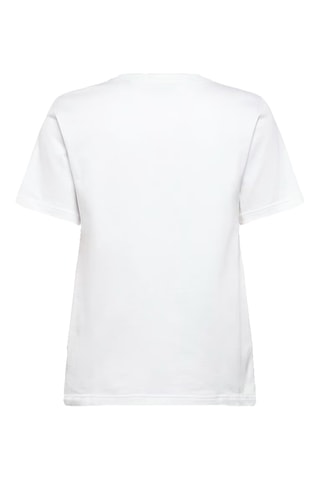T-shirt Maud Emb - Blanc