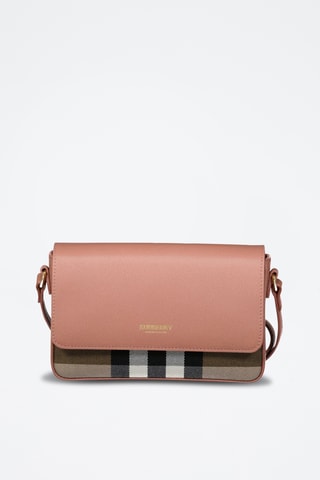 Sac bandoulière en cuir Ll Mackford Mx Gbh - Rose foncé