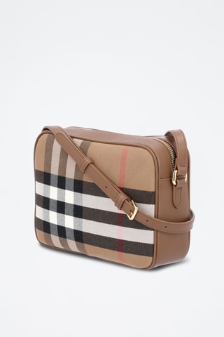 Sac bandoulière en cuir Ll Lg Camera Mx Gbh - Earth