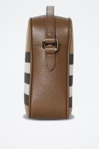 Sac bandoulière en cuir Ll Lg Camera Mx Gbh - Earth