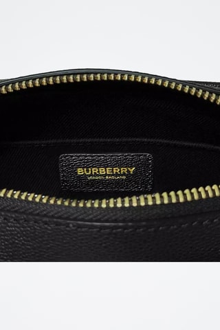 Sac bandoulière en cuir Ll Sm Camera Mx Ghb - Noir