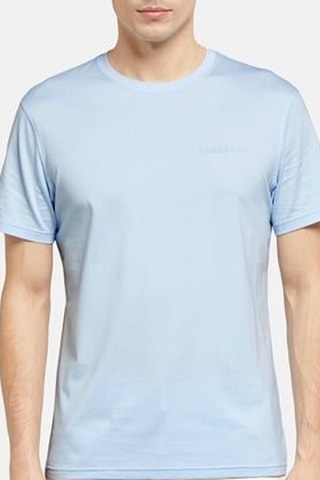 T-shirt Jenson Emb - Bleu pale