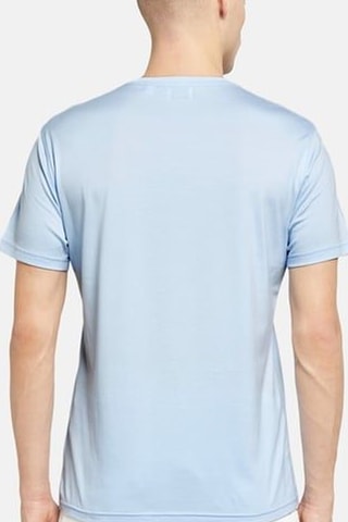 T-shirt Jenson Emb - Bleu pale