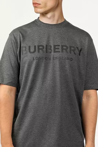 T-shirt Ellison Prt - Gris foncé chiné