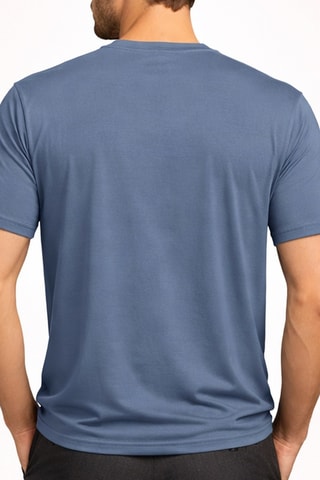 T-shirt Ellison Prt - Bleu carbon
