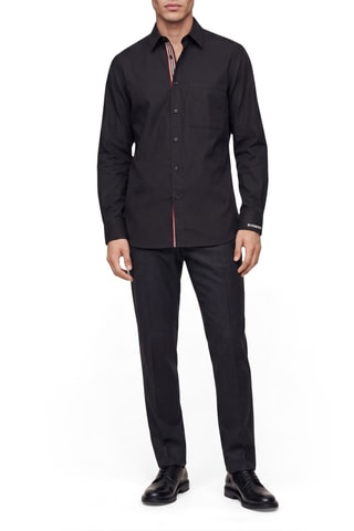 Chemise regular Claverdon Ls - Noir