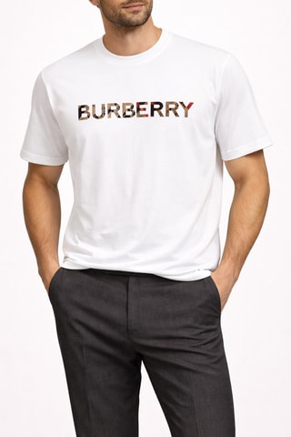 T-shirt Ellison Emb - Blanc