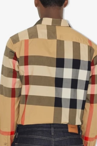 Chemise Claverdon Ls Chk Exc - Taupe et marron