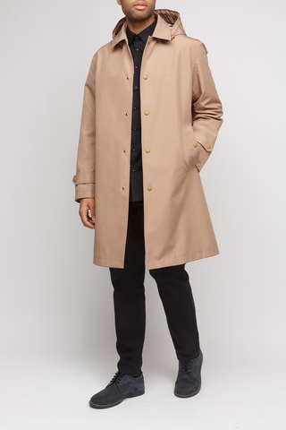 Parka à capuche Barnbury - Camel