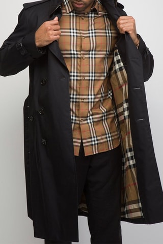 Trench Brockham Long - Noir