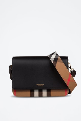 Sac bandoulière en cuir Mackford Mx Gbh - Noir