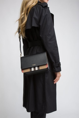 Sac bandoulière en cuir Mackford Mx Gbh - Noir