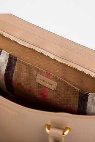 Sac à main en cuir Medium Banwell Mx Gbh - Beige