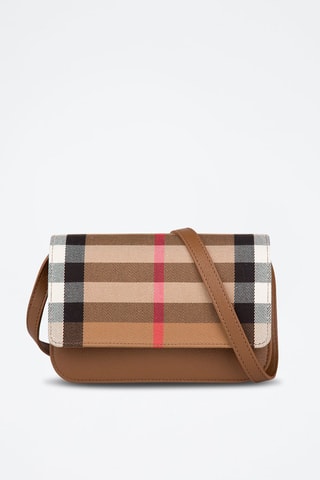 Sac bandoulière en cuir Mackford Mx Gbh - Marron