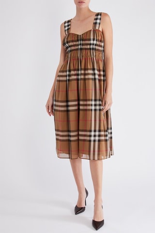 Robe patineuse Delilah - Marron