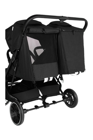 Passeggino doppio GoTwice - Nero