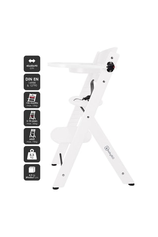 Seggiolone Family XL bianco  - Da 1 anno 