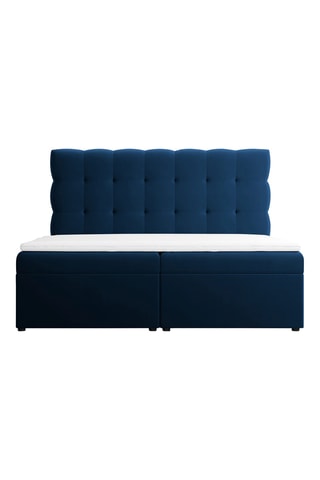 Ensemble de lit Bali - Bleu roi - Toucher velours