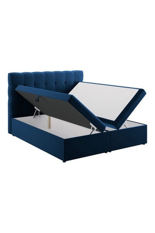 Ensemble de lit Bali - Bleu roi - Toucher velours