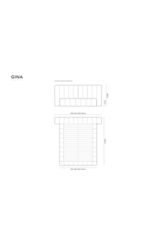 Lit-coffre avec tête de lit double Gina - Beige clair - Toucher velours