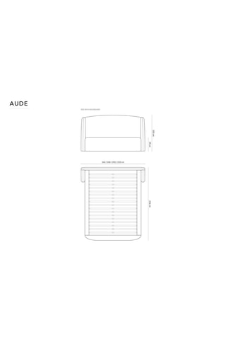 Lit Aude - Bleu roi - Toucher velours