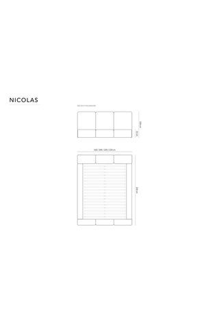 Lit-coffre avec sommier Nicolas - Gris foncé - Toucher velours