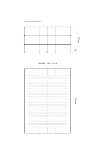 Lit-coffre avec sommier Sorrel - Beige - Tissu chenille